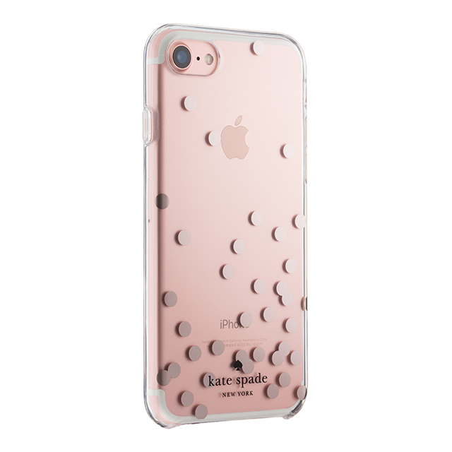 【iPhoneSE(第2世代)/8/7 ケース】1PC Comold (Dot Rose Gold Foil/Clear)サブ画像