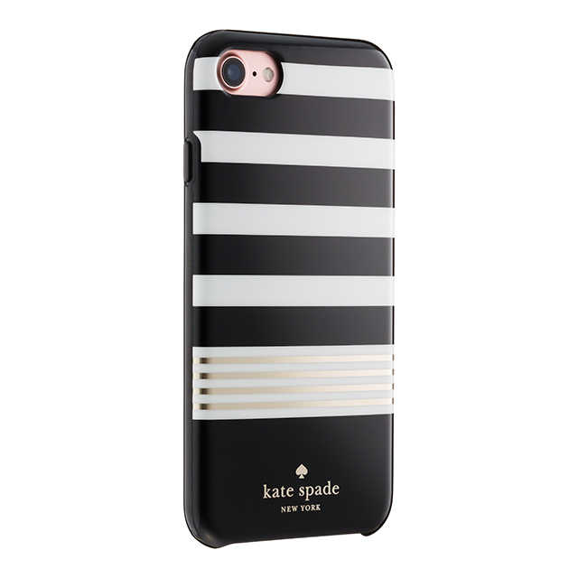 【iPhoneSE(第2世代)/8/7 ケース】1PC Comold (Stripe 2 Black/White/Gold Foil)goods_nameサブ画像