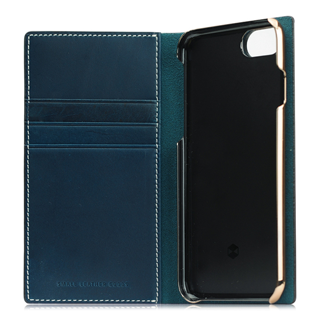 【iPhoneSE(第3/2世代)/8/7 ケース】Buttero Leather Case (ブルー)goods_nameサブ画像