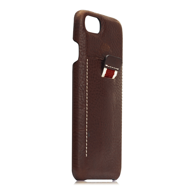 【iPhoneSE(第3/2世代)/8/7 ケース】Minerva Box Leather Back Case (ブラウン)サブ画像