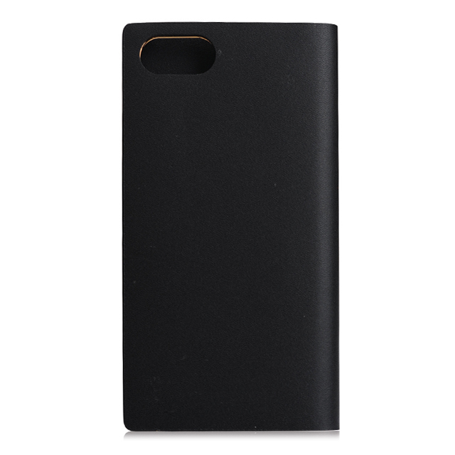 【iPhoneSE(第3/2世代)/8/7 ケース】Calf Skin Metal Case (ブラック)サブ画像