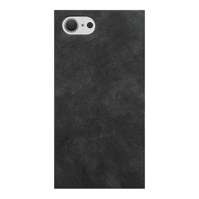 【iPhone8/7/6s/6 ケース】スエードハイブリットケース（左開きタイプ） ブラックgoods_nameサブ画像