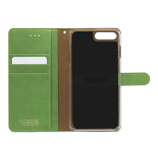 【iPhone8 Plus/7 Plus ケース】CALF Diary (フォレストグリーン)goods_nameサブ画像