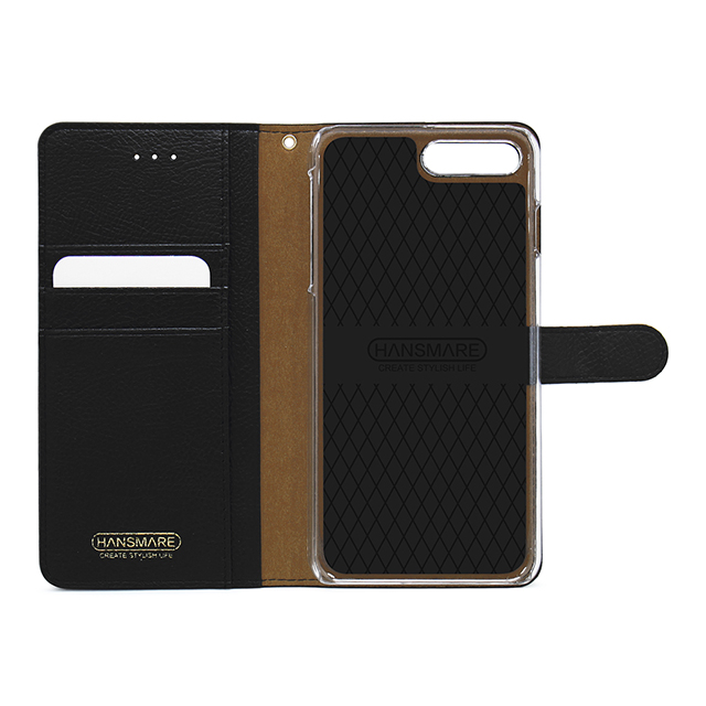 【iPhone8 Plus/7 Plus ケース】CALF Diary (メタルブラック)goods_nameサブ画像