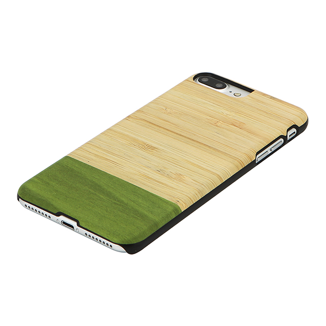 【iPhone8 Plus/7 Plus ケース】天然木ケース (Bamboo Forest/ブラックフレーム)サブ画像