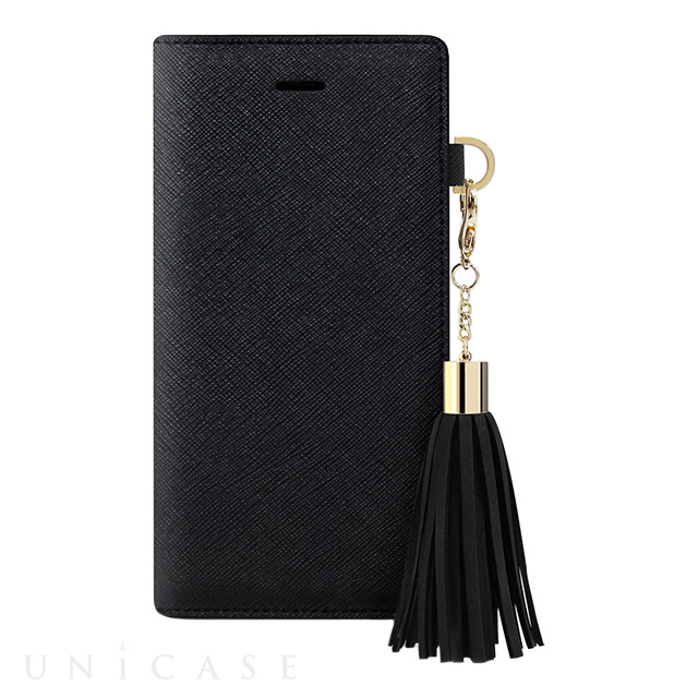 【iPhone8 Plus/7 Plus ケース】Tassel Jacket (ブラック)