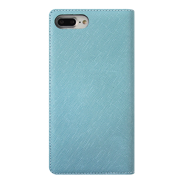 【iPhone8 Plus/7 Plus ケース】Saffiano Flip Case (シルクブルー)サブ画像