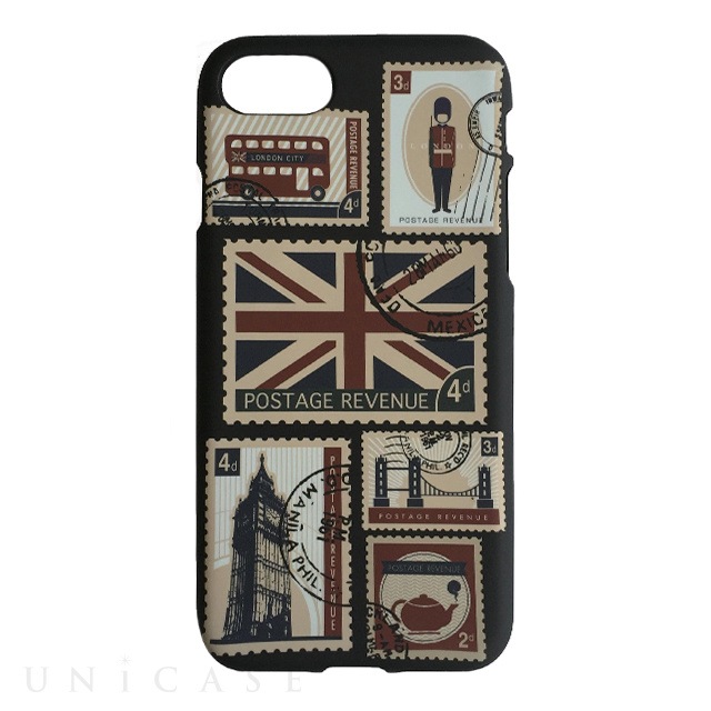 【iPhone8/7 ケース】ソフトシェルケース (UK STAMP)