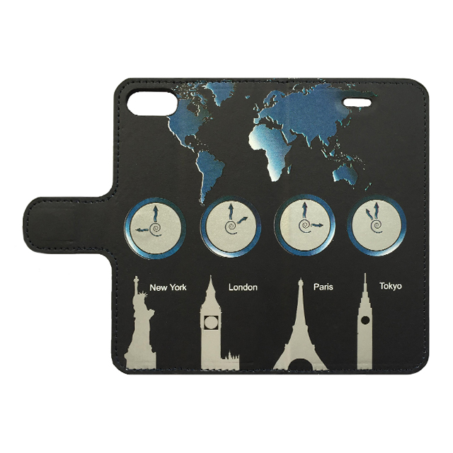 【iPhone8/7 ケース】PREMIUMシリーズ (WORLD CLOCK)goods_nameサブ画像