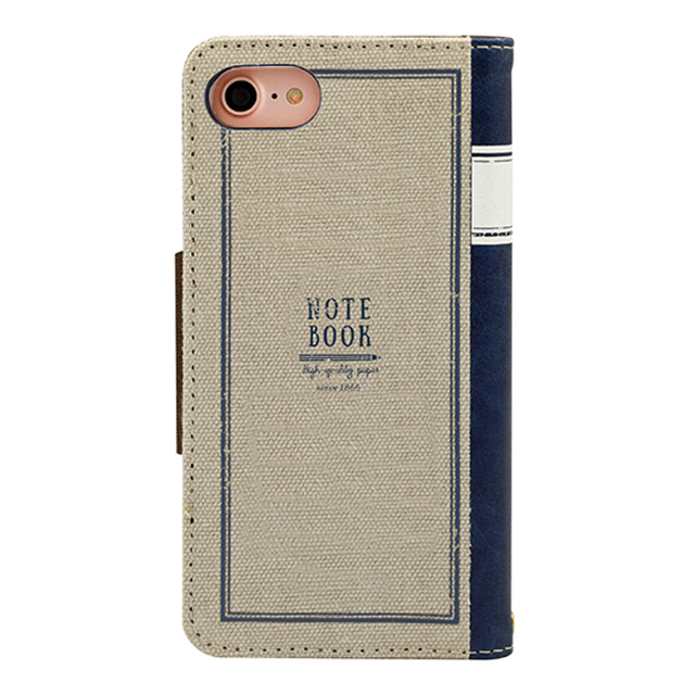 【iPhone8/7/6s/6 ケース】Notebook Case (ネイビー)goods_nameサブ画像