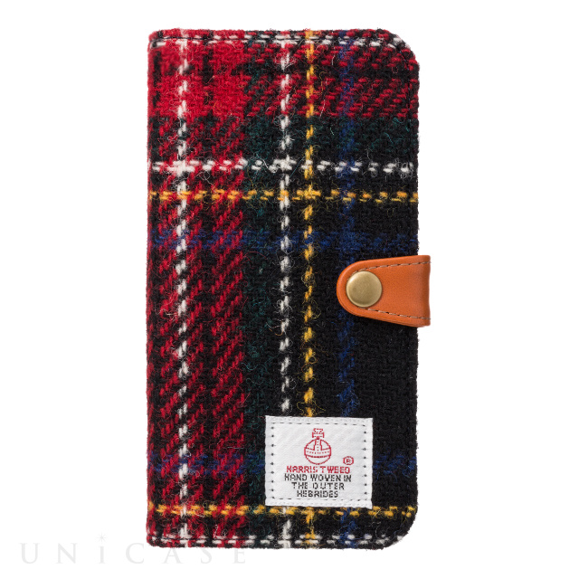 【iPhone8/7 ケース】RILEGA Harris Tweed Flip (タータンチェック)