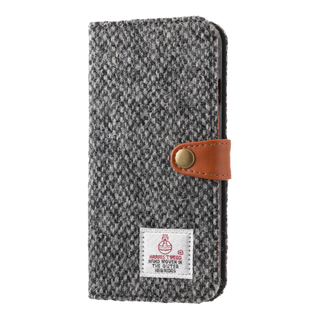 【iPhone8/7 ケース】RILEGA Harris Tweed Flip (ブラック・ホワイト)サブ画像