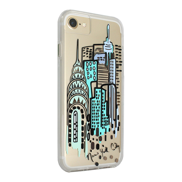 【iPhoneSE(第3/2世代)/8/7/6s/6 ケース】Hybrid Tough Naked Case Designers CITY Prints (NEW YORK/CITY VIEW)goods_nameサブ画像