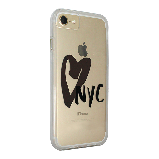 【iPhoneSE(第3/2世代)/8/7/6s/6 ケース】Hybrid Tough Naked Case Designers CITY Prints (NEW YORK/I HEART NYC)goods_nameサブ画像