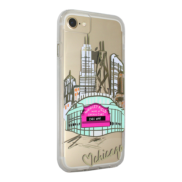 【iPhoneSE(第3/2世代)/8/7/6s/6 ケース】Hybrid Tough Naked Case Designers CITY Prints (CHICAGO/PLAY BALL)goods_nameサブ画像