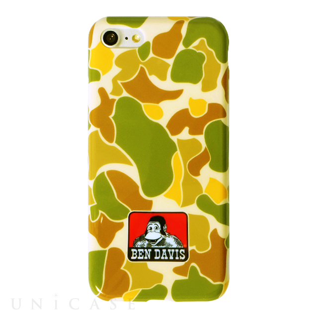 【iPhone8/7 ケース】BEN DAVIS SILICONE iPhone case (CAMO/WHITE)