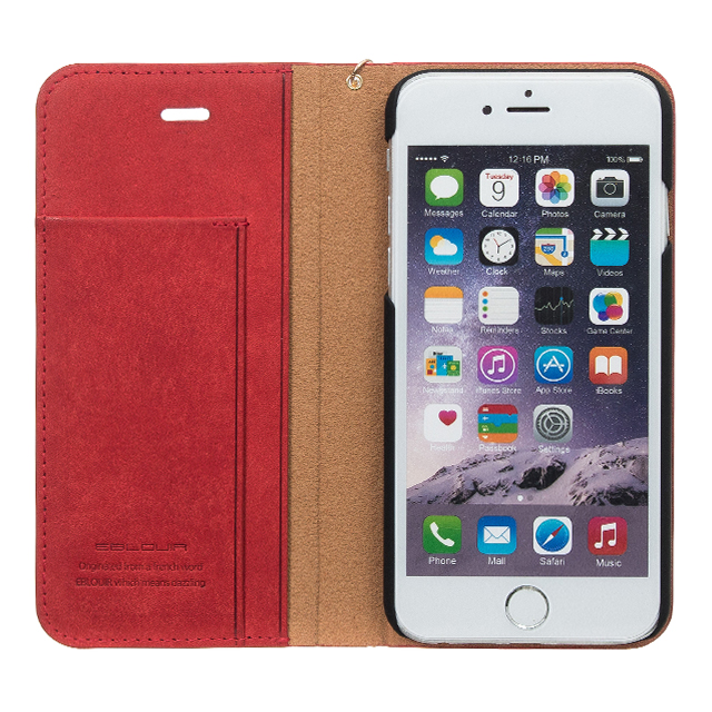 【iPhone8/7 ケース】Classic Folio (Red)goods_nameサブ画像