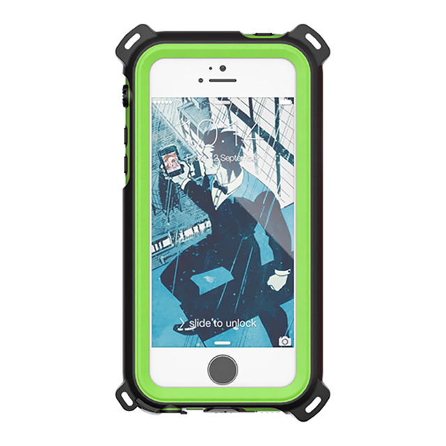 【iPhoneSE(第1世代)/5s/5 ケース】Nautical (Lime)goods_nameサブ画像