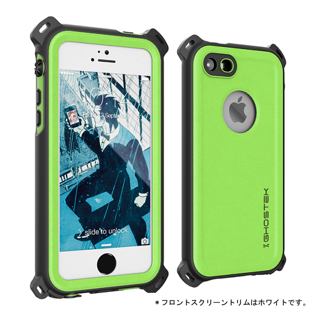 【iPhoneSE(第1世代)/5s/5 ケース】Nautical (Lime)goods_nameサブ画像