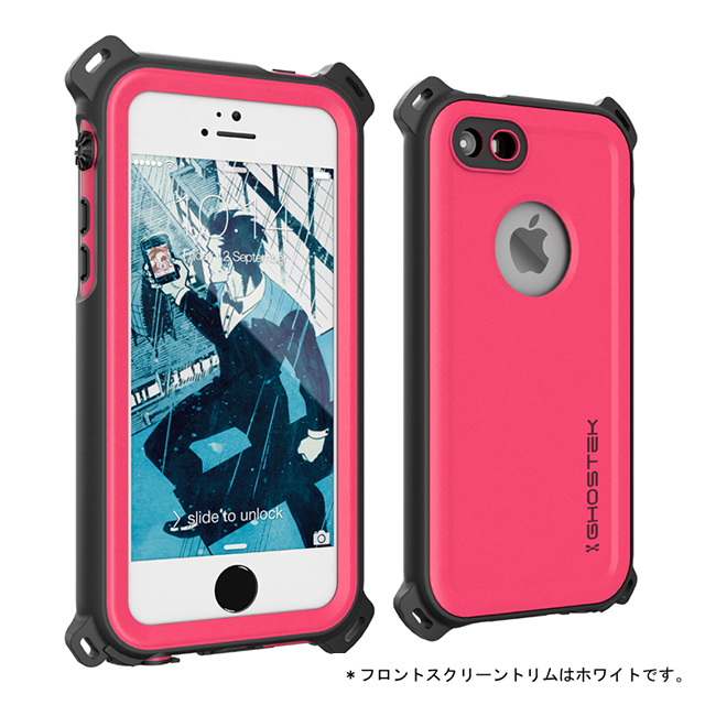 【iPhoneSE(第1世代)/5s/5 ケース】Nautical (Magenta)サブ画像