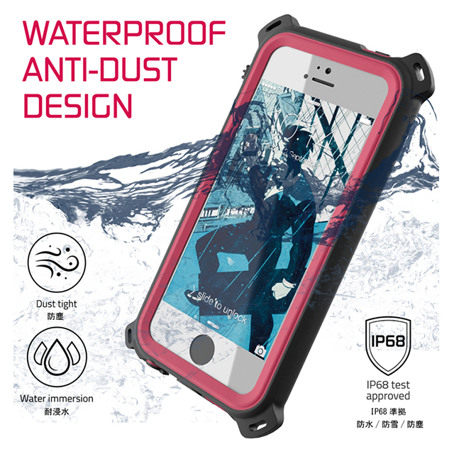 【iPhoneSE(第1世代)/5s/5 ケース】Nautical (Magenta)goods_nameサブ画像