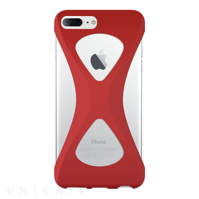 【iPhone8 Plus/7 Plus ケース】Palmo (Red)