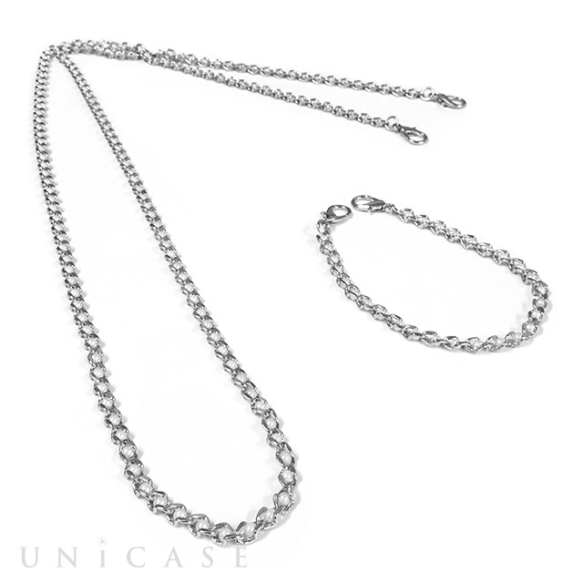 Shoulder Pearl Chain (Silver) UNiCASE BLUE LABEL | iPhoneケースは