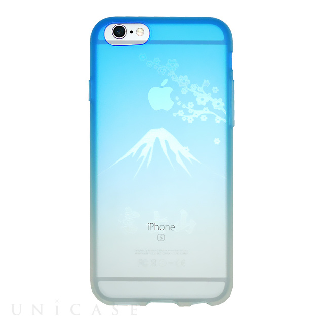 【iPhone8/7 ケース】「染-SO・ME-」ART (富士山)