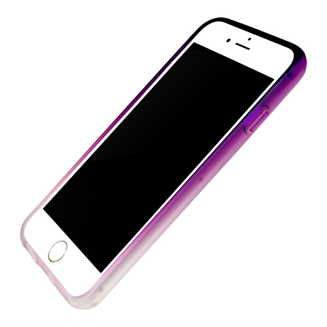 【iPhone8/7 ケース】「染-SO・ME-」BUMPER (紫)goods_nameサブ画像