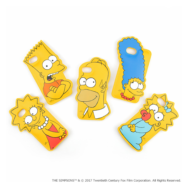 【iPhoneSE(第2世代)/8/7/6s/6 ケース】THE SIMPSONS DIE-CUT for iPhone7/6s/6(HOMER)サブ画像