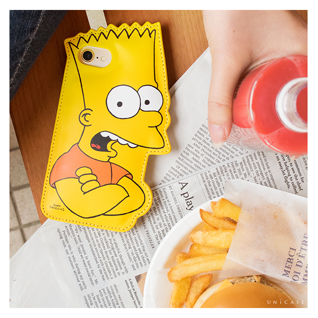 【iPhoneSE(第2世代)/8/7/6s/6 ケース】THE SIMPSONS DIE-CUT for iPhone7/6s/6(BART)サブ画像