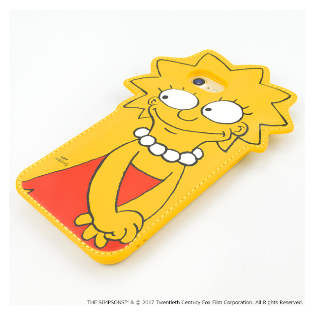 【iPhoneSE(第2世代)/8/7/6s/6 ケース】THE SIMPSONS DIE-CUT for iPhone7/6s/6(LISA)サブ画像