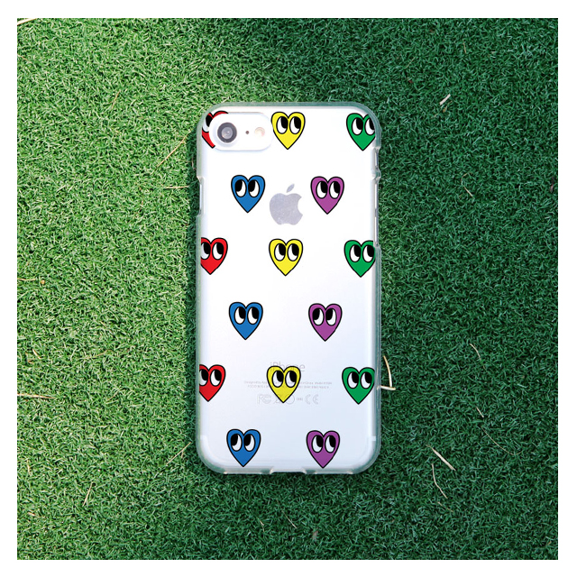 【iPhone8/7 ケース】CLEAR CASE (eyes heart)goods_nameサブ画像