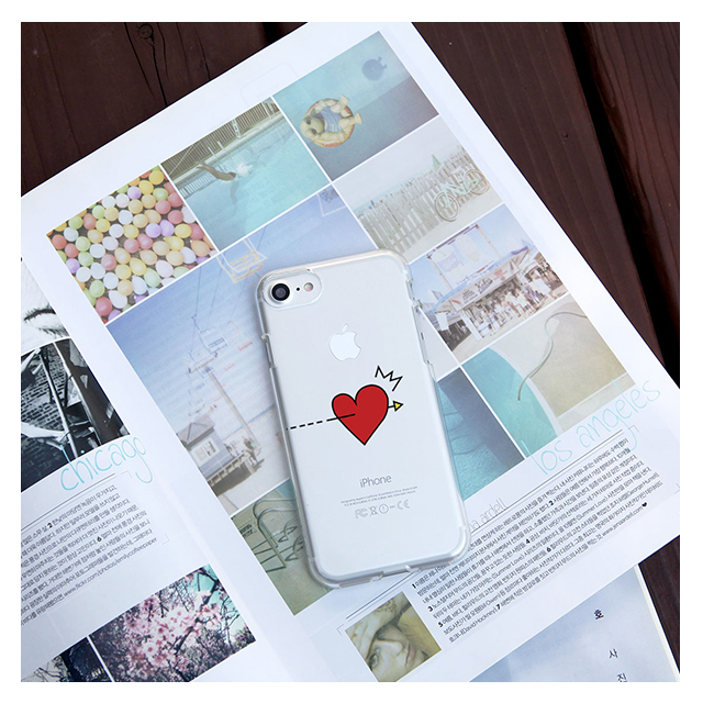 【iPhone8/7 ケース】CLEAR CASE (pop heart)サブ画像