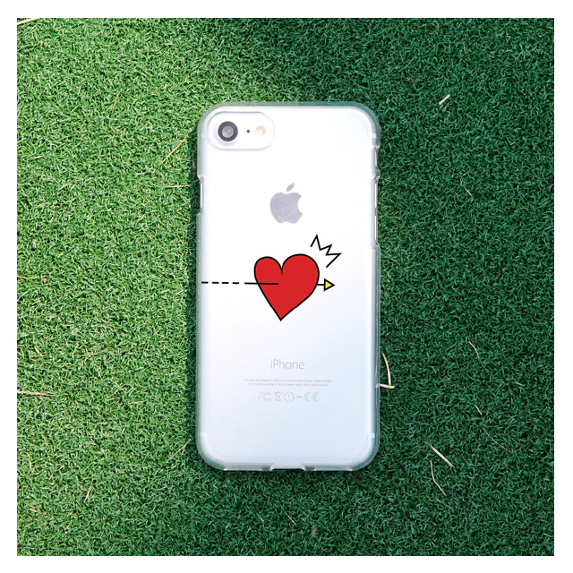 【iPhone8/7 ケース】CLEAR CASE (pop heart)サブ画像