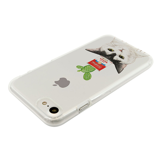 【iPhone8/7 ケース】CLEAR CASE (Cactus cat)goods_nameサブ画像