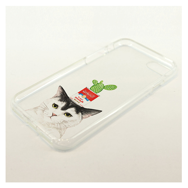 【iPhone8/7 ケース】CLEAR CASE (Cactus cat)goods_nameサブ画像