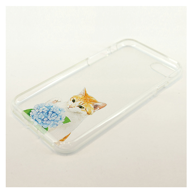 【iPhone8/7 ケース】CLEAR CASE (Gaze cat)goods_nameサブ画像