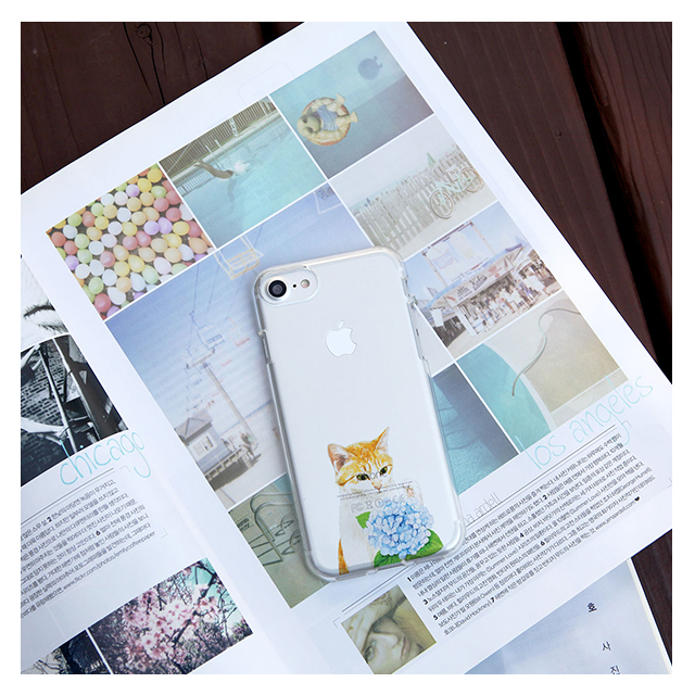 【iPhone8/7 ケース】CLEAR CASE (Gaze cat)goods_nameサブ画像