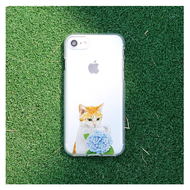 【iPhone8/7 ケース】CLEAR CASE (Gaze cat)goods_nameサブ画像