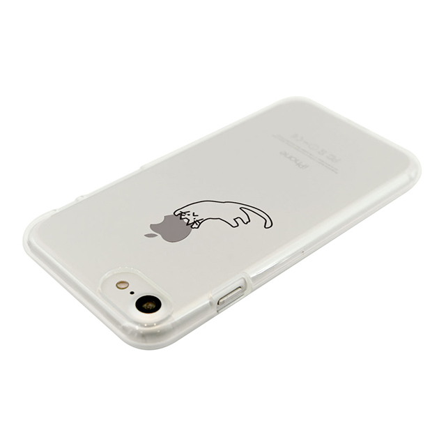 【iPhone8/7 ケース】CLEAR CASE (Hanging cat)goods_nameサブ画像