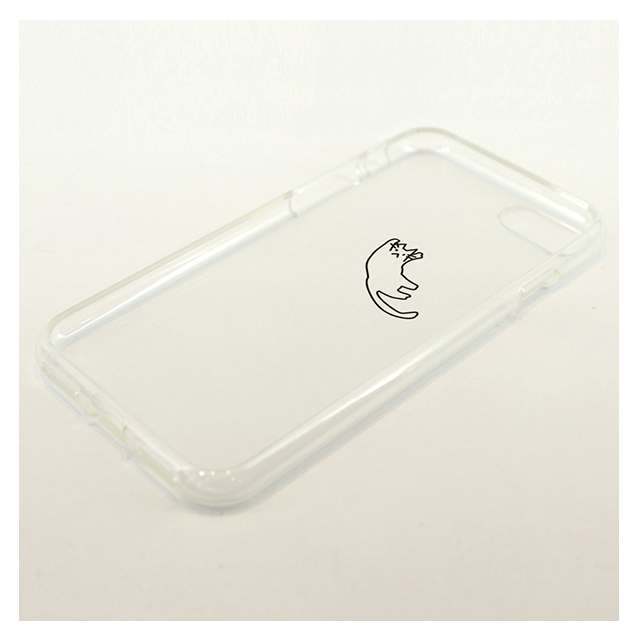 【iPhone8/7 ケース】CLEAR CASE (Hanging cat)goods_nameサブ画像