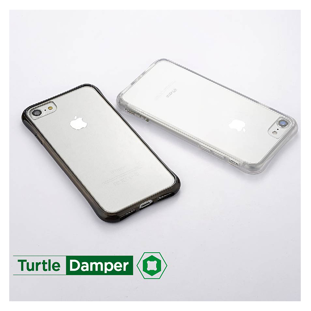 【iPhoneSE(第3/2世代)/8/7 ケース】Turtle Damper 耐衝撃クリアケース (クリア)goods_nameサブ画像