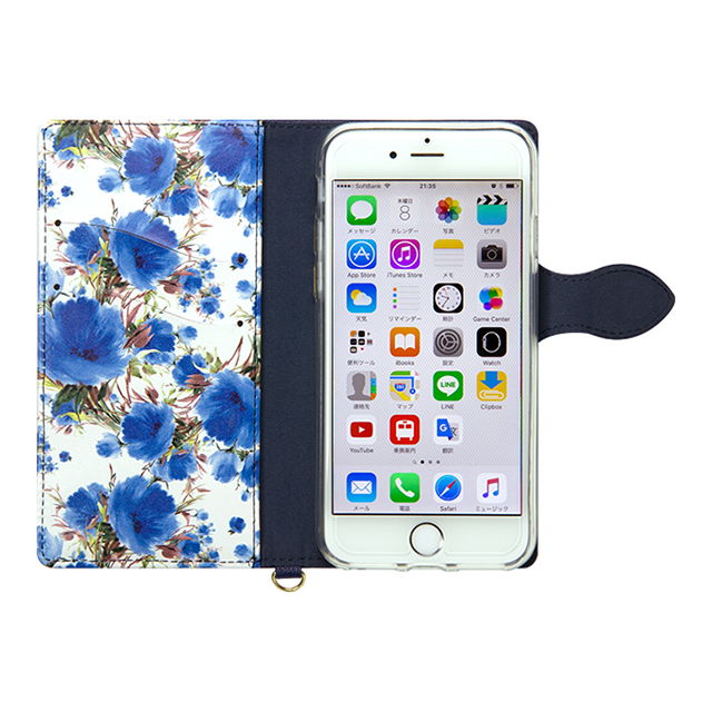 【iPhone8 Plus/7 Plus ケース】Fleur (Navy)goods_nameサブ画像