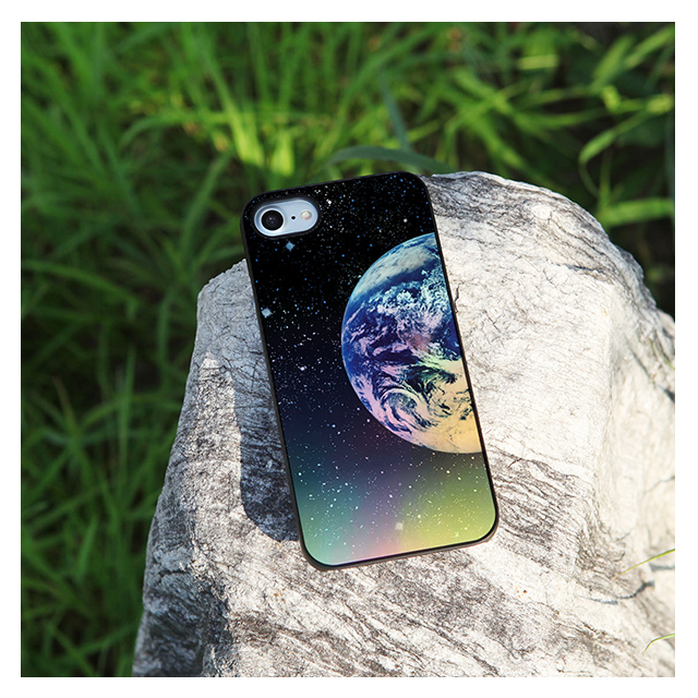 【iPhoneSE(第3/2世代)/8/7 ケース】Twinkle Case Earth＆Moon (Earth Right)goods_nameサブ画像