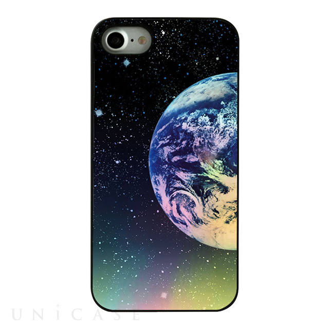 【iPhoneSE(第3/2世代)/8/7 ケース】Twinkle Case Earth＆Moon (Earth Right)