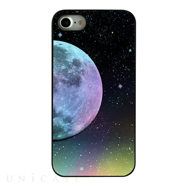 【iPhoneSE(第3/2世代)/8/7 ケース】Twinkle Case Earth＆Moon (Moon Left)