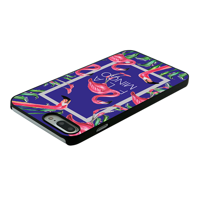 【iPhone8 Plus/7 Plus ケース】ブラックケース (FLAMINGO SQUARE ブルー)goods_nameサブ画像