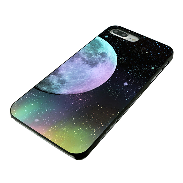 【iPhone8 Plus/7 Plus ケース】Twinkle Case Earth＆Moon (Moon Left)サブ画像