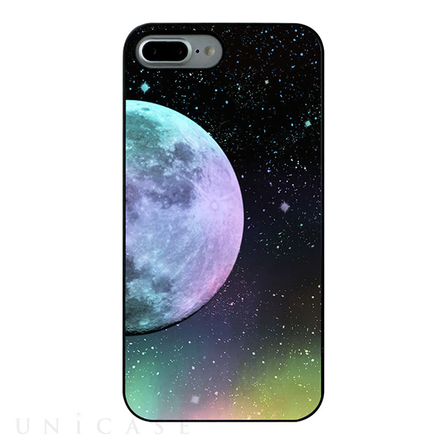 【iPhone8 Plus/7 Plus ケース】Twinkle Case Earth＆Moon (Moon Left)